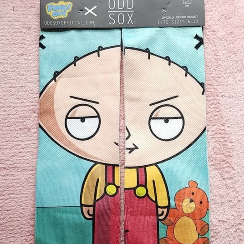 ODD SOX Family Guy One Pair Crew Socks